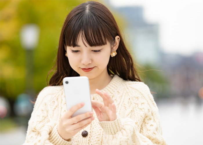スマホから気軽にお問合せ
